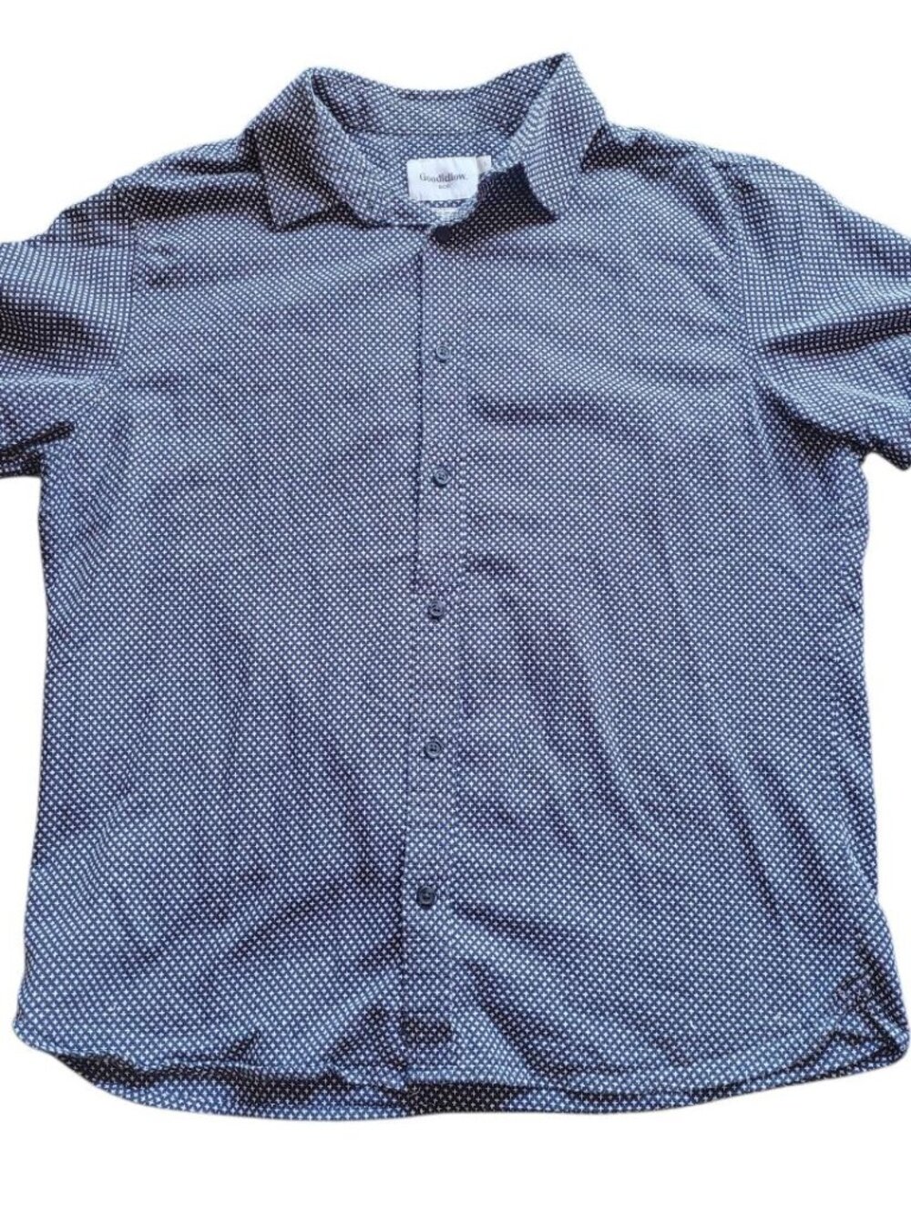 Goodfellow & Co. Men's short sleeve button down shirt Size L